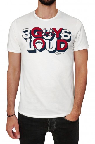 3GUYS LOUD t-shirt