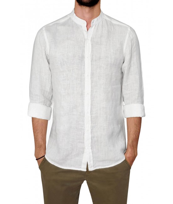 MAO linen shirt SHIRTS