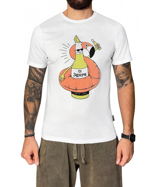 BEER FLAMINGO t-shirt NEW ARRIVALS