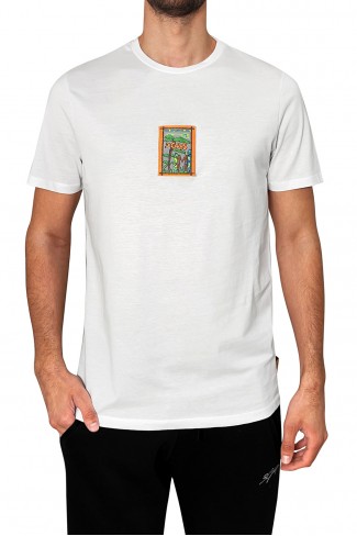 Ανδρικό t-shirt RETRO PATCH