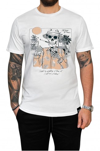 Ανδρικό t-shirt SKELETON VACAY