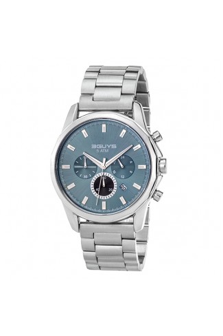 3G23022 Silver Stainless Steel Bracelet Watch