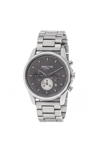 3G23025 Silver Stainless Steel Bracelet Watch