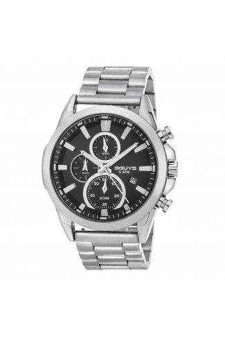3G43022 Silver Stainless Steel Bracelet Watch