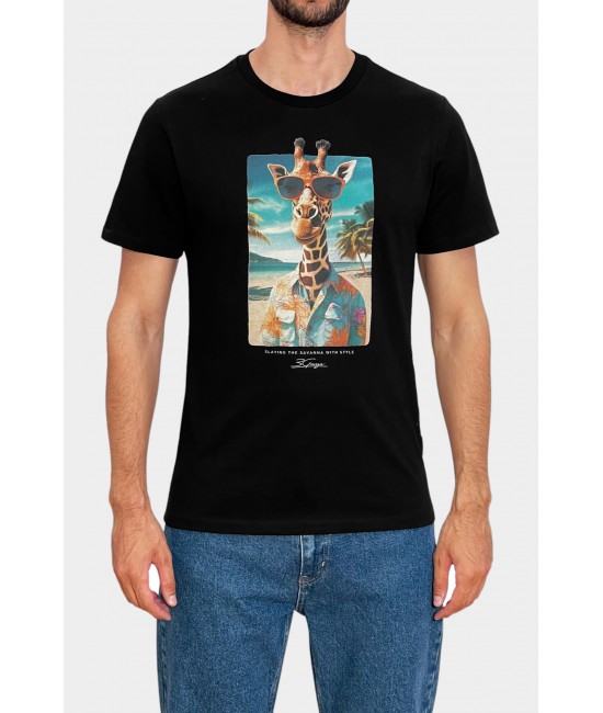 Ανδρικό t-shirt GIRAFFE ΝΕΕΣ ΑΦΙΞΕΙΣ  