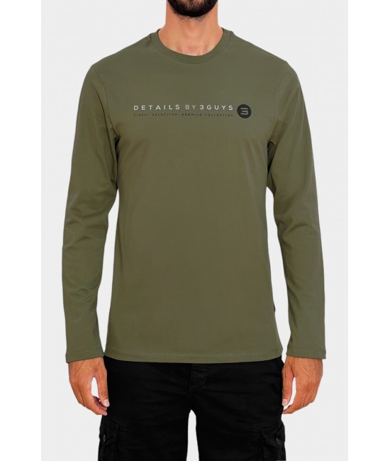 Ανδρική μπλούζα WOOD ΜΠΛΟΥΖΕΣ