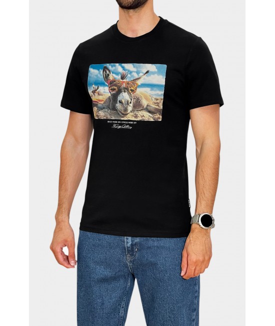 Ανδρικό t-shirt DUNKEY ΝΕΕΣ ΑΦΙΞΕΙΣ  