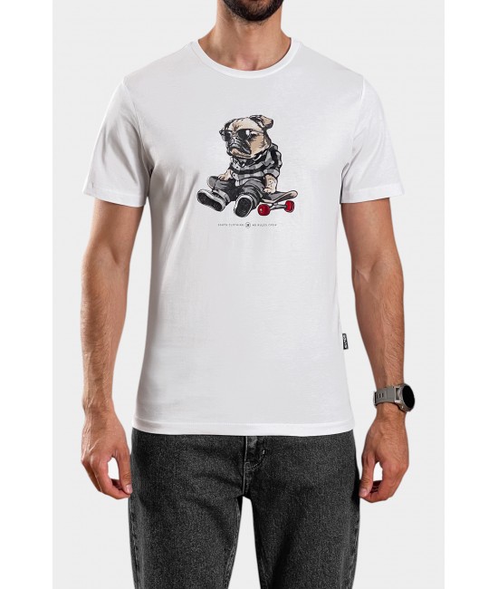 Ανδρικό t-shirt POOL DOG ΝΕΕΣ ΑΦΙΞΕΙΣ  