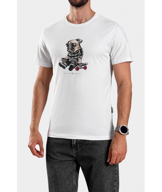 Ανδρικό t-shirt POOL DOG ΝΕΕΣ ΑΦΙΞΕΙΣ  