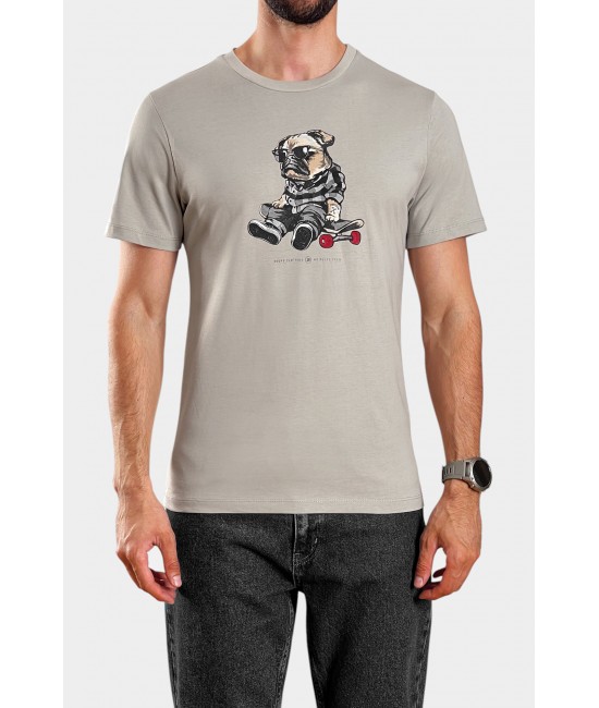 Ανδρικό t-shirt POOL DOG ΝΕΕΣ ΑΦΙΞΕΙΣ  