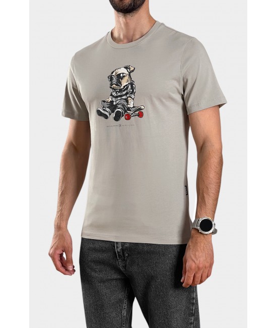 Ανδρικό t-shirt POOL DOG ΝΕΕΣ ΑΦΙΞΕΙΣ  