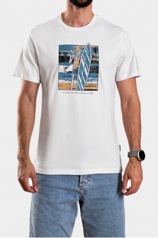 Ανδρικό t-shirt SKELETON