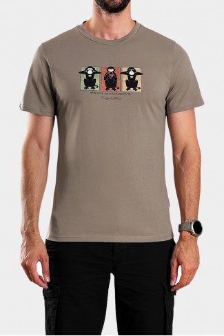 Ανδρικό t-shirt THREE MONKEYS