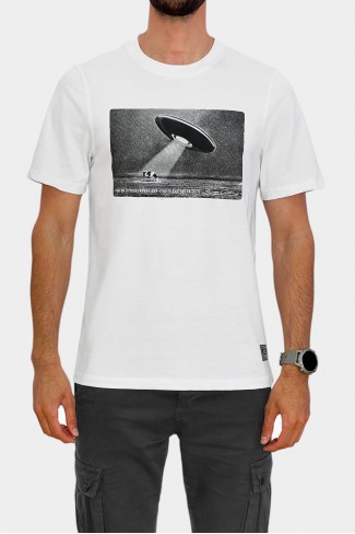 Ανδρικό t-shirt UFO COW