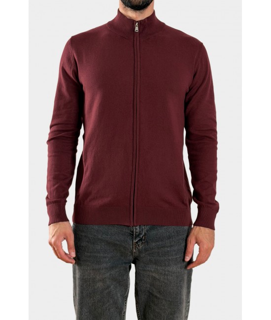 Ανδρική πλεκτή ζακέτα BRAXTON 3GUYS