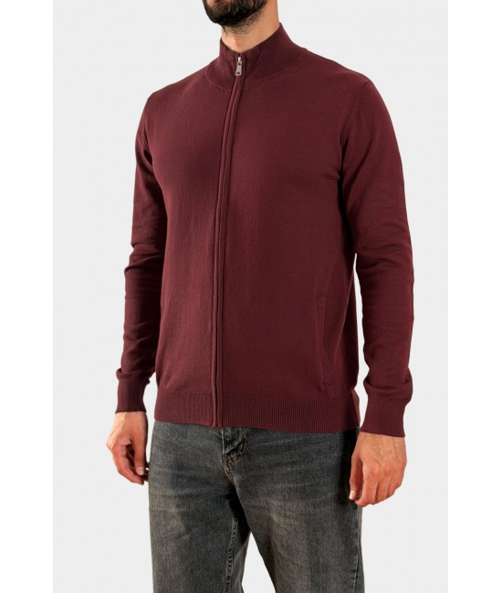 Ανδρική πλεκτή ζακέτα BRAXTON 3GUYS