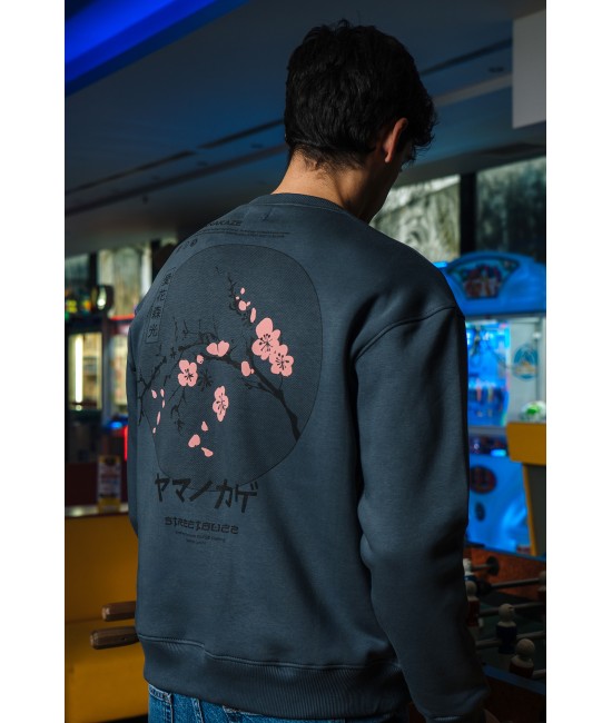Ανδρική μπλούζα φούτερ HANAKAZE ΜΠΛΟΥΖΕΣ