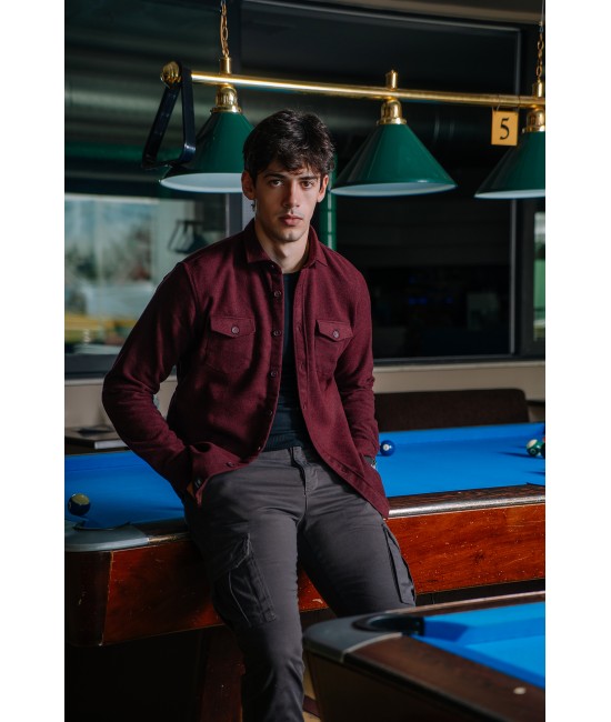 Ανδρικό πουκάμισο overshirt CLAUDE ΠΟΥΚΑΜΙΣΑ