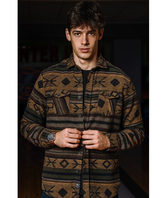 Ανδρικό πουκάμισο overshirt DONOVAN ΠΟΥΚΑΜΙΣΑ