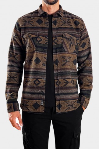 Ανδρικό πουκάμισο overshirt DONOVAN