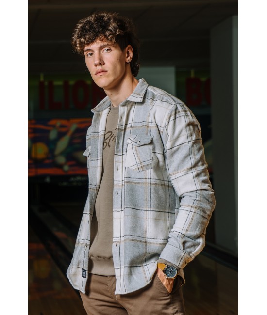 Ανδρικό πουκάμισο overshirt GEOFFREY ΠΟΥΚΑΜΙΣΑ