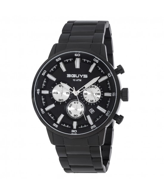 Ρολόι 3G27001 Black Steel Bracelet ΡΟΛΟΓΙΑ