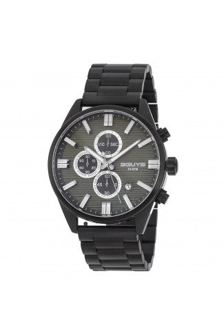 Ρολόι 3G28023 Black Steel Bracelet