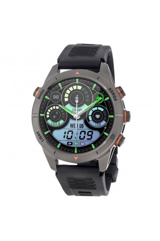 Smartwatch 3GW8051 Black Silicone Bracelet