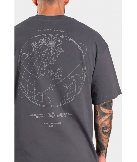 Ανδρικό t-shirt GLOBAL ΝΕΕΣ ΑΦΙΞΕΙΣ  
