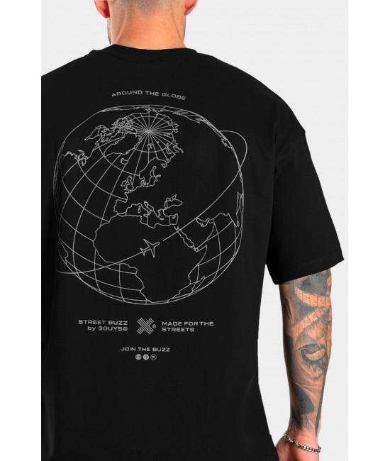 Ανδρικό t-shirt GLOBAL ΝΕΕΣ ΑΦΙΞΕΙΣ  