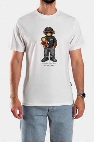Ανδρικό t-shirt MONKEY PUNCH