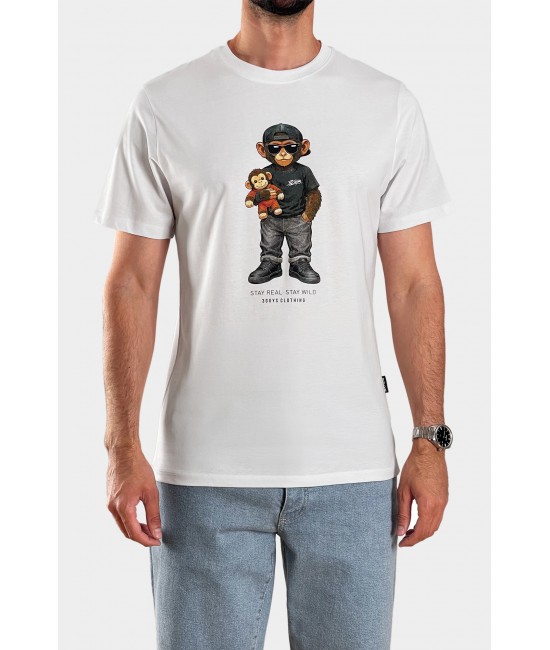 Ανδρικό t-shirt MONKEY PUNCH ΝΕΕΣ ΑΦΙΞΕΙΣ  