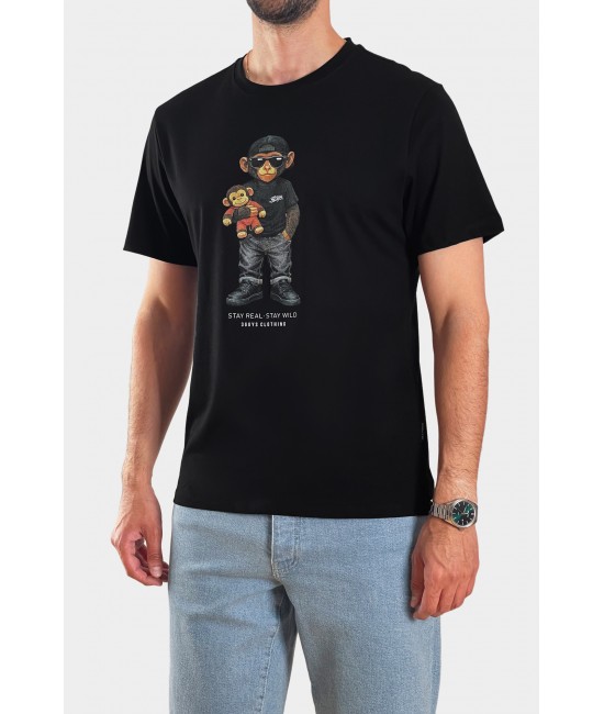 Ανδρικό t-shirt MONKEY PUNCH ΝΕΕΣ ΑΦΙΞΕΙΣ  