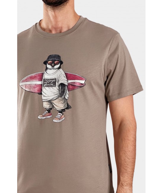 Ανδρικό t-shirt PENGUIN ΝΕΕΣ ΑΦΙΞΕΙΣ  