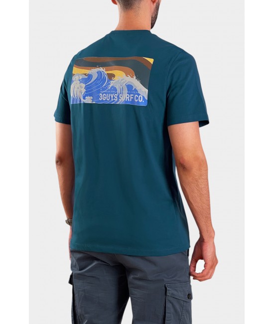 Ανδρικό t-shirt SURF CO ΝΕΕΣ ΑΦΙΞΕΙΣ  