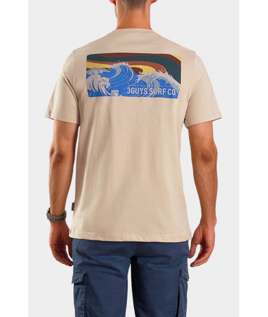 Ανδρικό t-shirt SURF CO ΝΕΕΣ ΑΦΙΞΕΙΣ  