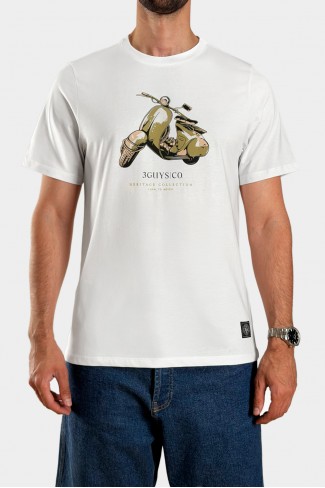 Ανδρικό t-shirt VINTAGE MOTO