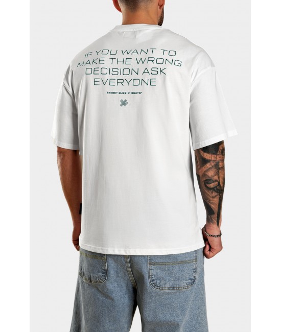 Ανδρικό t-shirt WRONG DECISION ΝΕΕΣ ΑΦΙΞΕΙΣ  