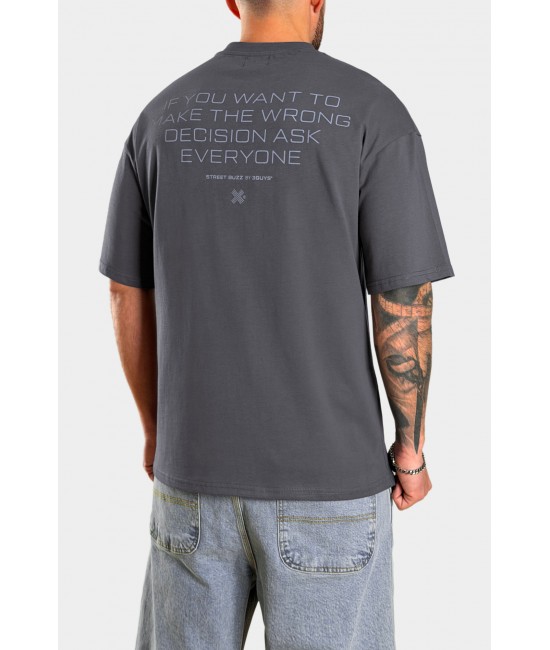Ανδρικό t-shirt WRONG DECISION ΝΕΕΣ ΑΦΙΞΕΙΣ  