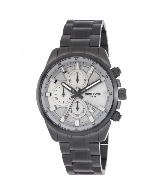 Ρολόι 3G17006 Black Steel Bracelet ΡΟΛΟΓΙΑ