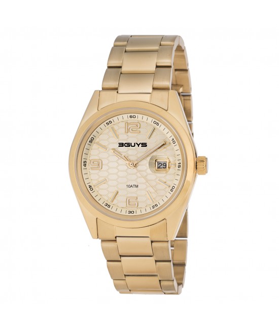 3G20302 Gold Tone Stainless Steel Bracelet Watch WATCHES