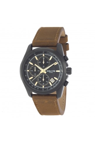 Ρολόι 3G23906 Brown Leather Strap