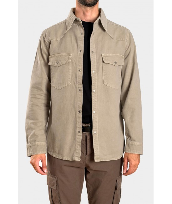 Ανδρικό πουκάμισο overshirt DOV ΠΟΥΚΑΜΙΣΑ