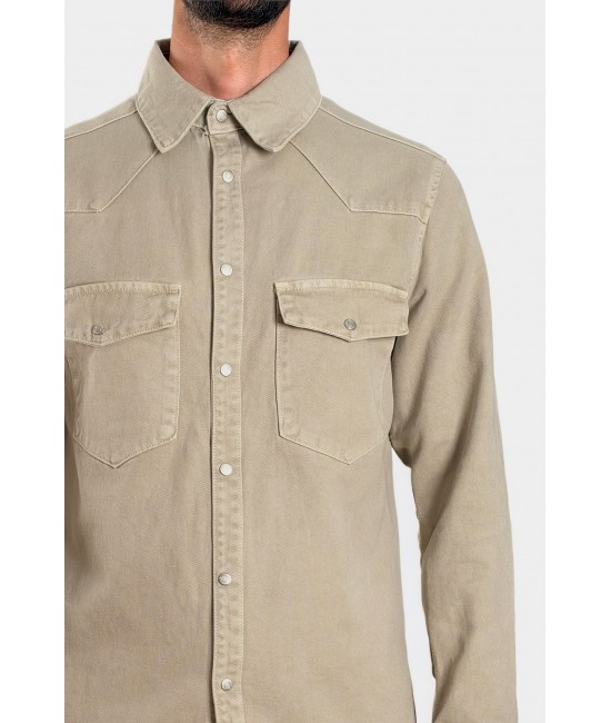 Ανδρικό πουκάμισο overshirt DOV ΠΟΥΚΑΜΙΣΑ