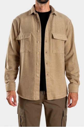 Ανδρικό πουκάμισο overshirt ATWOOD