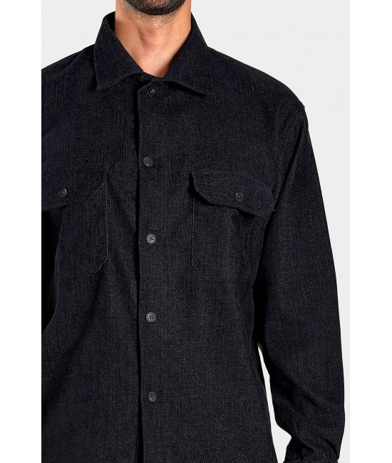 Ανδρικό πουκάμισο overshirt FAUSTO ΠΟΥΚΑΜΙΣΑ