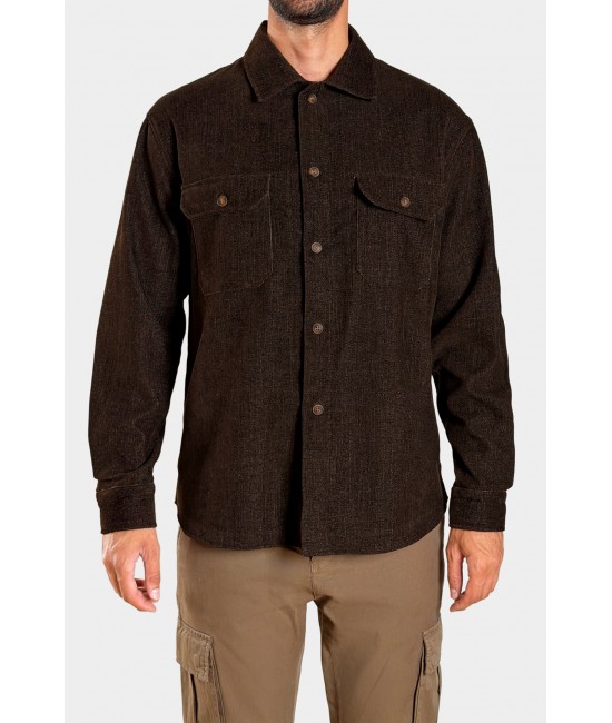 Ανδρικό πουκάμισο overshirt FAUSTO ΠΟΥΚΑΜΙΣΑ