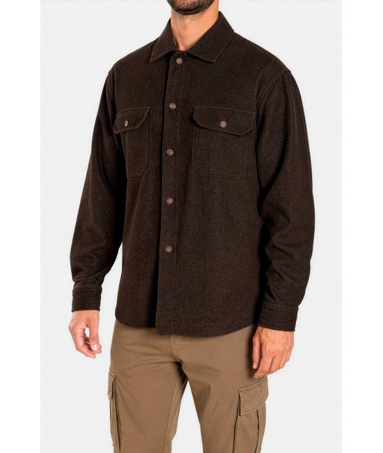 Ανδρικό πουκάμισο overshirt FAUSTO ΠΟΥΚΑΜΙΣΑ