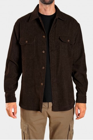 Ανδρικό πουκάμισο overshirt FAUSTO