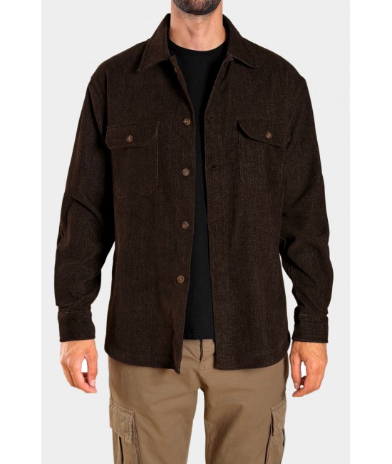 Ανδρικό πουκάμισο overshirt FAUSTO ΠΟΥΚΑΜΙΣΑ